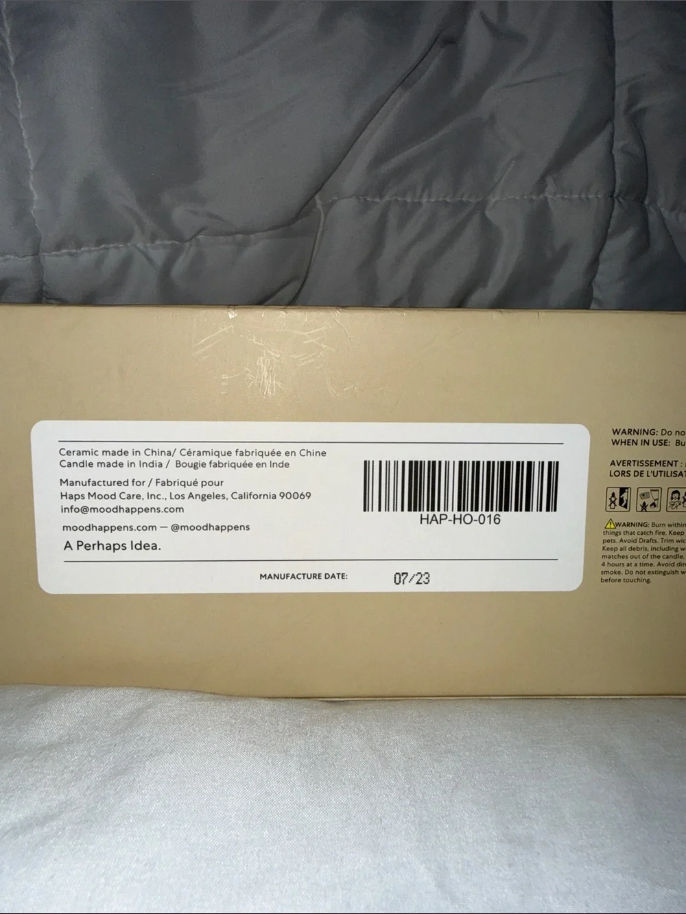 Mood Care Variety Pack Candles - Beige